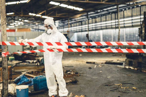 Professional Odor Removal technician working in Saint Clair, MO